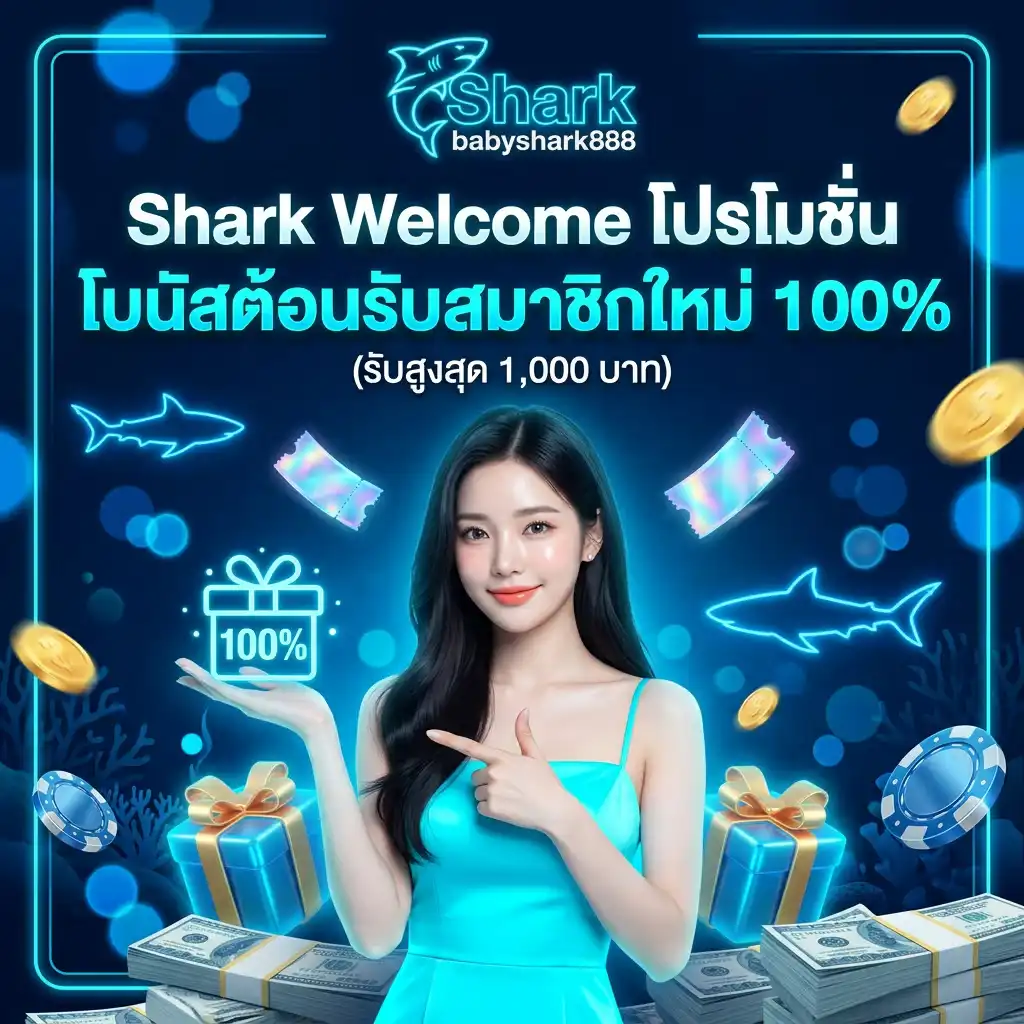 โปรโมชั่น สมาชิกใหม่- babyshark888